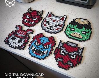 Yokai Coasters