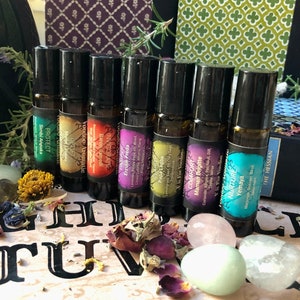 Voodoo Ritual Oils | Handmade Voodoo Roll-on Oils Baron Samedi, Erzuile Freda, Marie Laveau, Yemaya, Papa Legba, Simbi Anpaka, Mama Brigitte