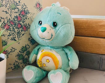 Peluche Orsetto del Cuore Dazzlebright Wish Bear, 20° anniversario, vintage anni 2000 / Peluche Orsetto del Cuore retrò Peluche Orsetto del Cuore Dazzlebright Satin Belly