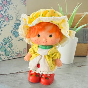 Vintage 1980&#39;s Apple Dumplin&#39; Party Pleaser Doll | American Greetings Retro Strawberry Shortcake Doll | Kenner Strawberry Shortcake Doll
