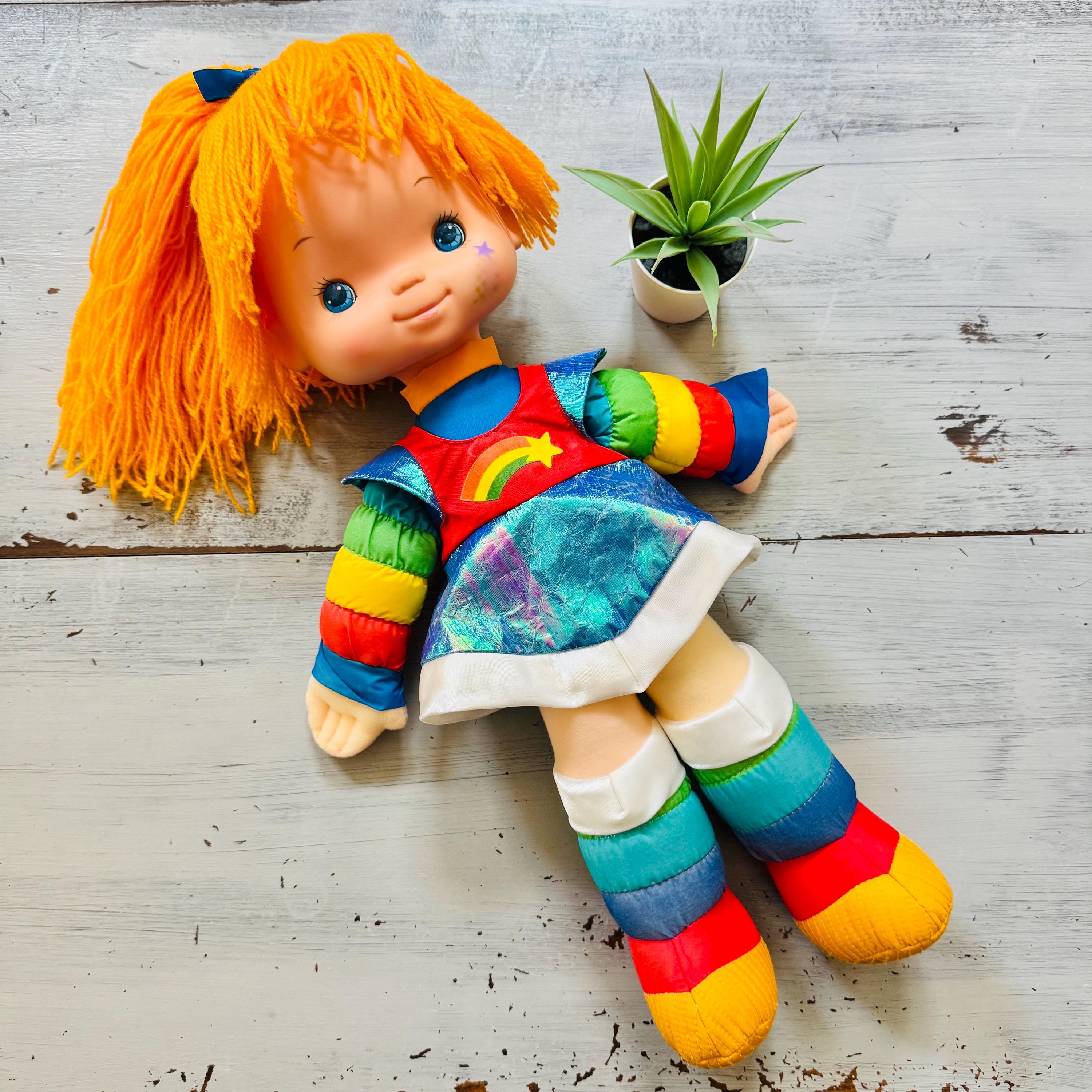 Vintage 1980's Rainbow Brite Full Size | Retro 80s Rainbow Brite