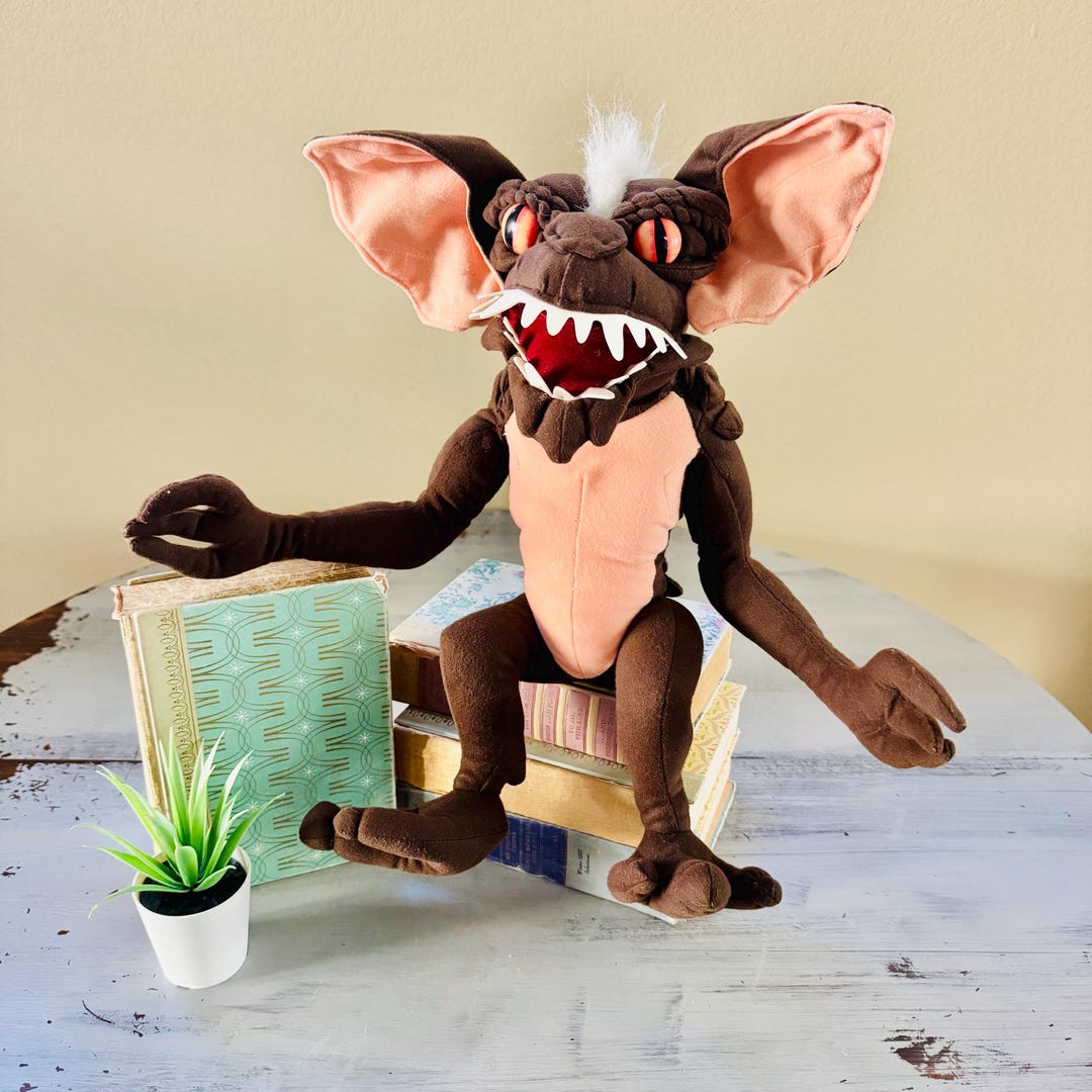 Vintage 1980's Gremlins Stripe Plush | 80s Gremlins Stripe Plush | 80's ...