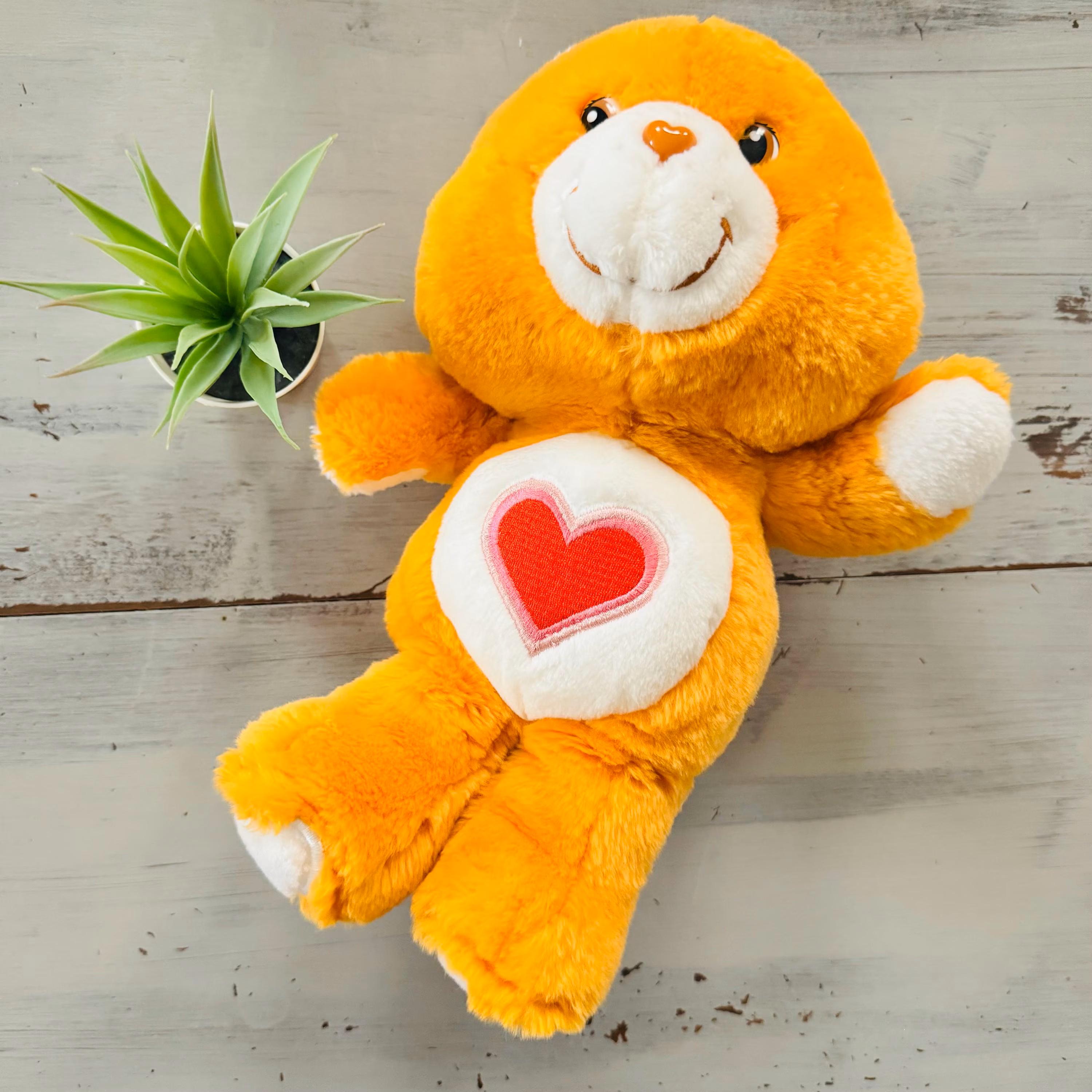 Vintage 20th Anniversary Edition Tenderheart Care Bear Plush