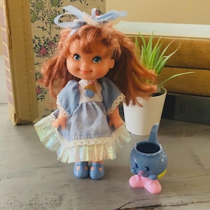 Vintage 1980&#39;s Betty Berry Cherry Merry Muffin Doll | 1980s Betty Berry Scented Doll | Betty Berry with Li&#39;l Dip Ladle