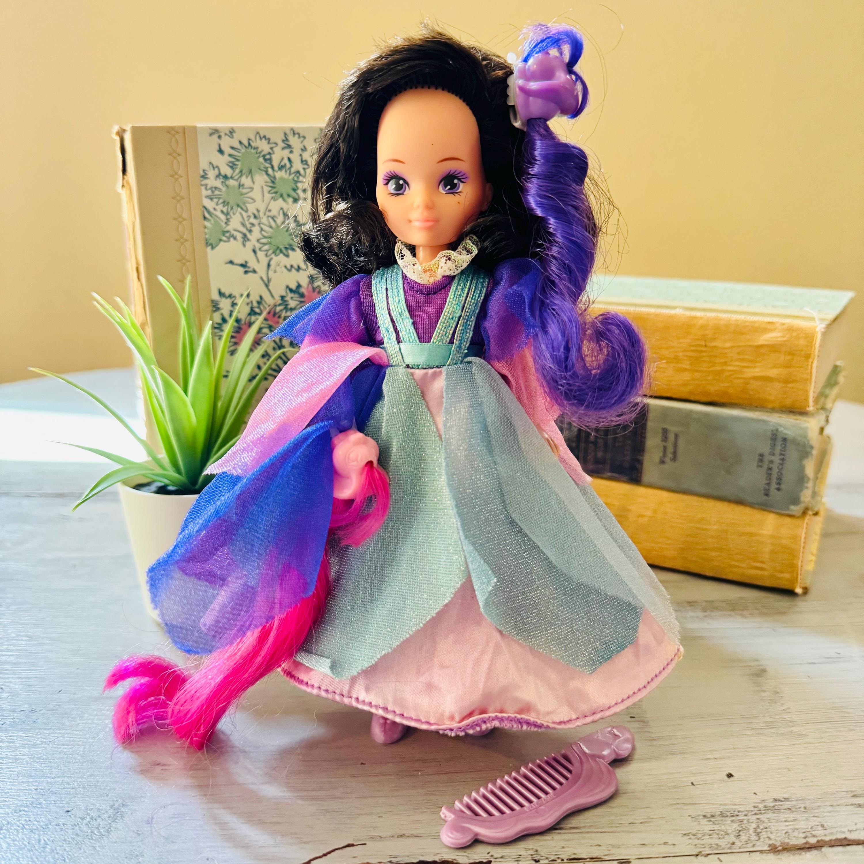 Vintage 1980's Lady Lovely Locks Duchess Ravenwaves Doll | 80's
