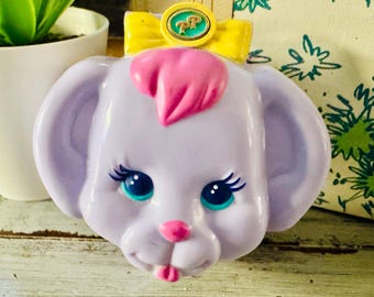 Polly Pocket vintage de los años 90, Polly's Puppy Show / Dazzling Dog Show / Polly Bluebird compacta de 1993, Polly Purple Puppy, Polly's Puppy compacta