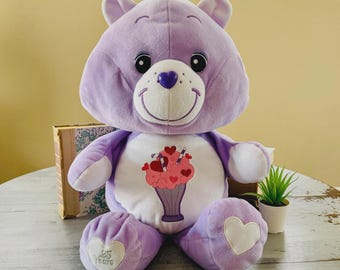 Edizione 20° anniversario Vintage 2000 Condividi Orsetto Retro Peluche Orsetti del Cuore / Peluche Orsetti del Cuore Jumbo Size / Retro 2002 Condividi Orsetto Extra Large