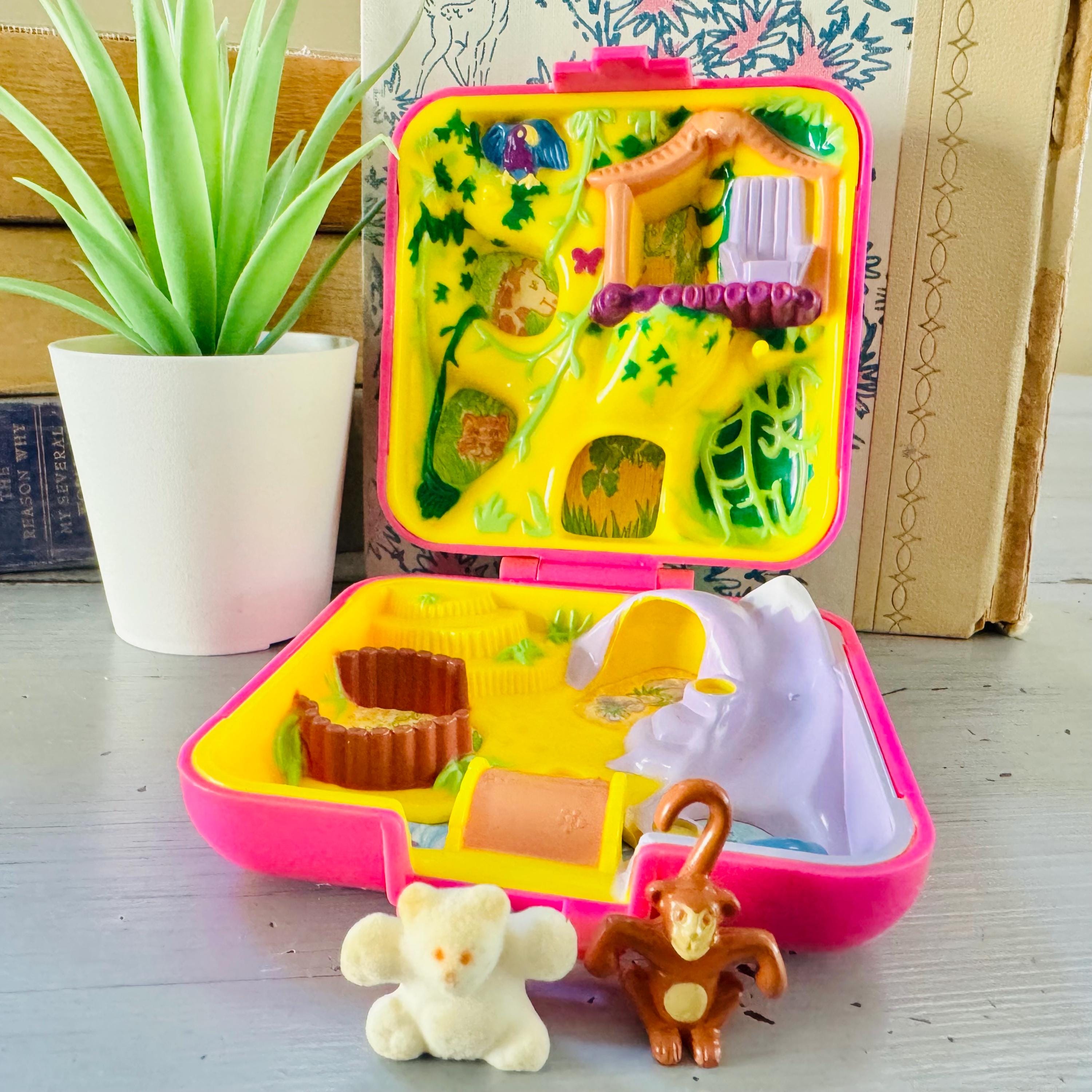 Polly Pocket 1989 Wild Zoo World - Version UK COMPLÈTE - RARE