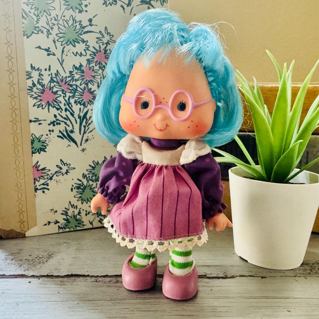 Vintage 1980's Plum Puddin' Party Pleaser Doll | Retro Kenner