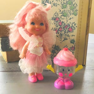Vintage 1990&#39;s Cherry Merry Muffin Doll | 1990 3rd Edition Cherry Muffin Ice Cream Scented Doll | 1990 Cherry Merry Muffin Series 3 Doll