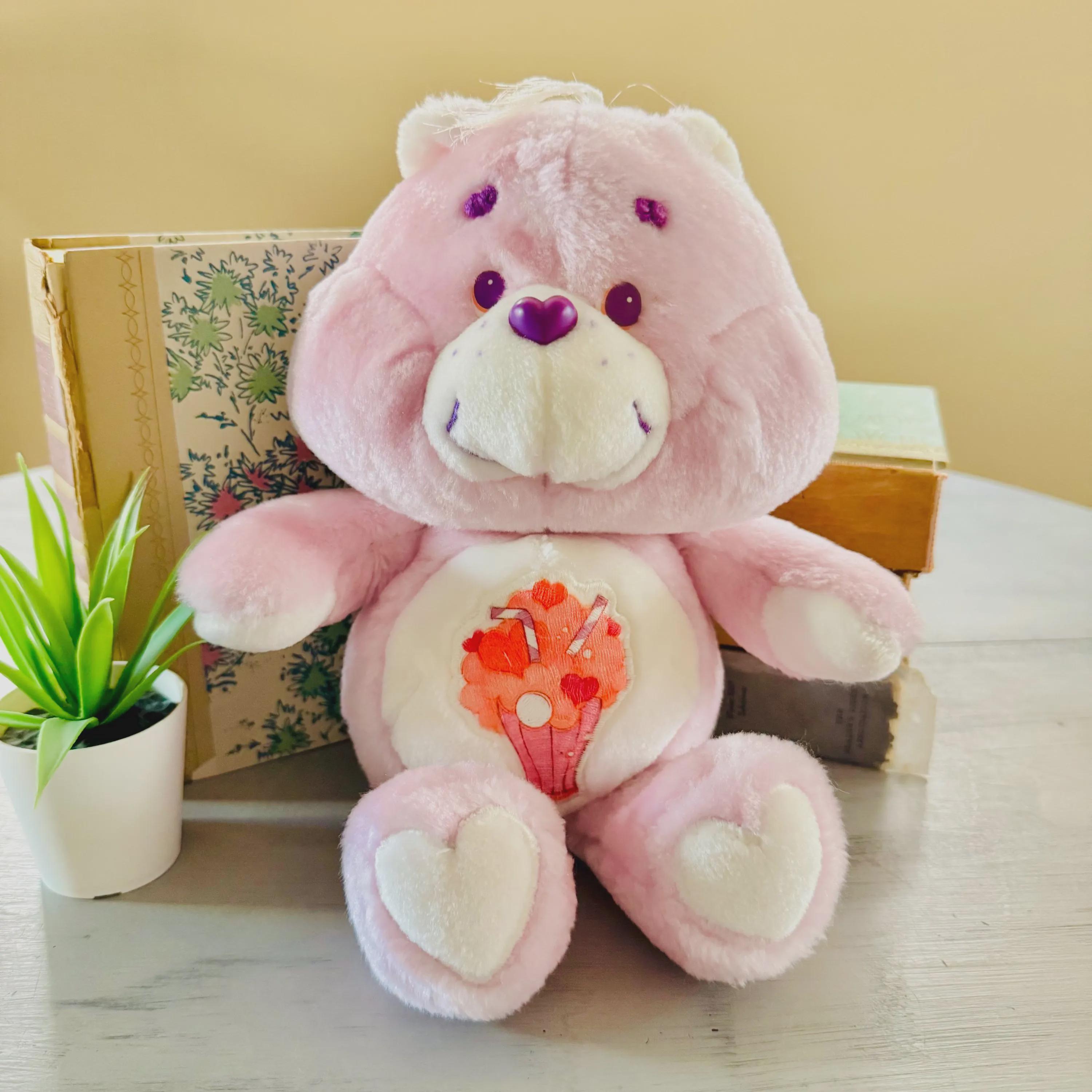 Vintage 1980's Share Bear Care Bear Plush | Original Care Bear