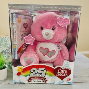 ケアベア　25周年アニバーサリーベア　スワロフスキークリスタルアイズ Care Bears 25th Anniversary Bear with DVD for sale online | eBay