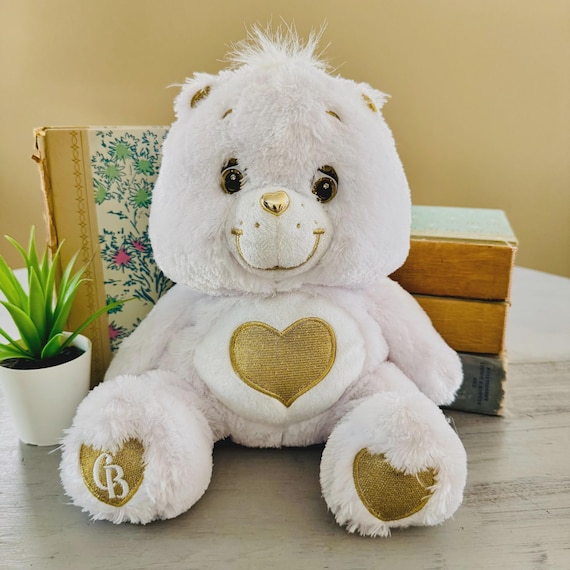 Vintage 25th Anniversary Heart of Gold Care Bear With