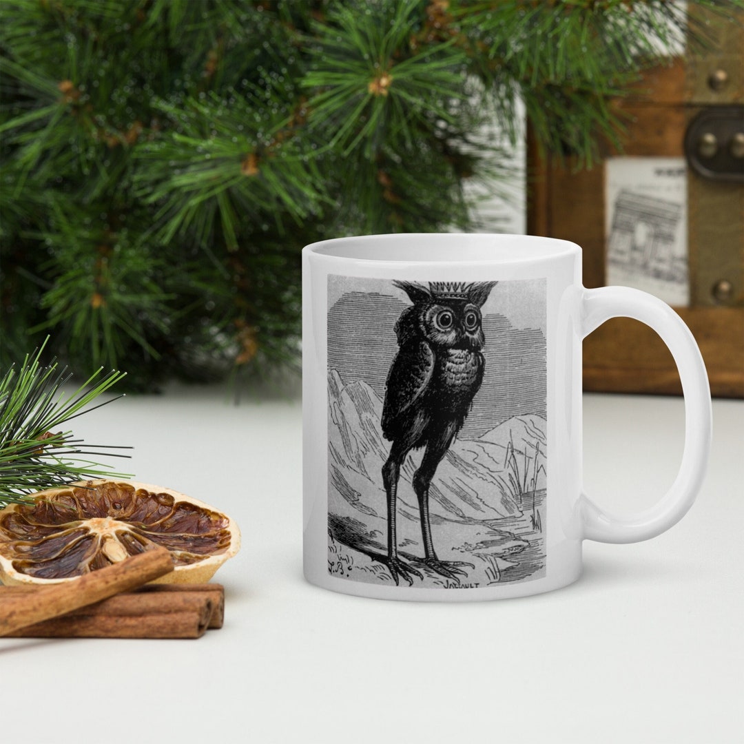 Stolas Demon Coffee Mug Goetia Lesser Keys of Solomon Stolas Owl Demon Daemon Magick Occult