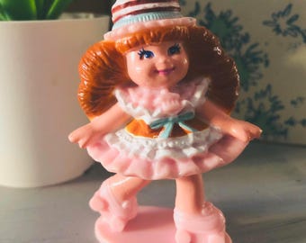 Vintage Zellers Canada Zeddy Bear, 1980s, PVC Figure or Cake