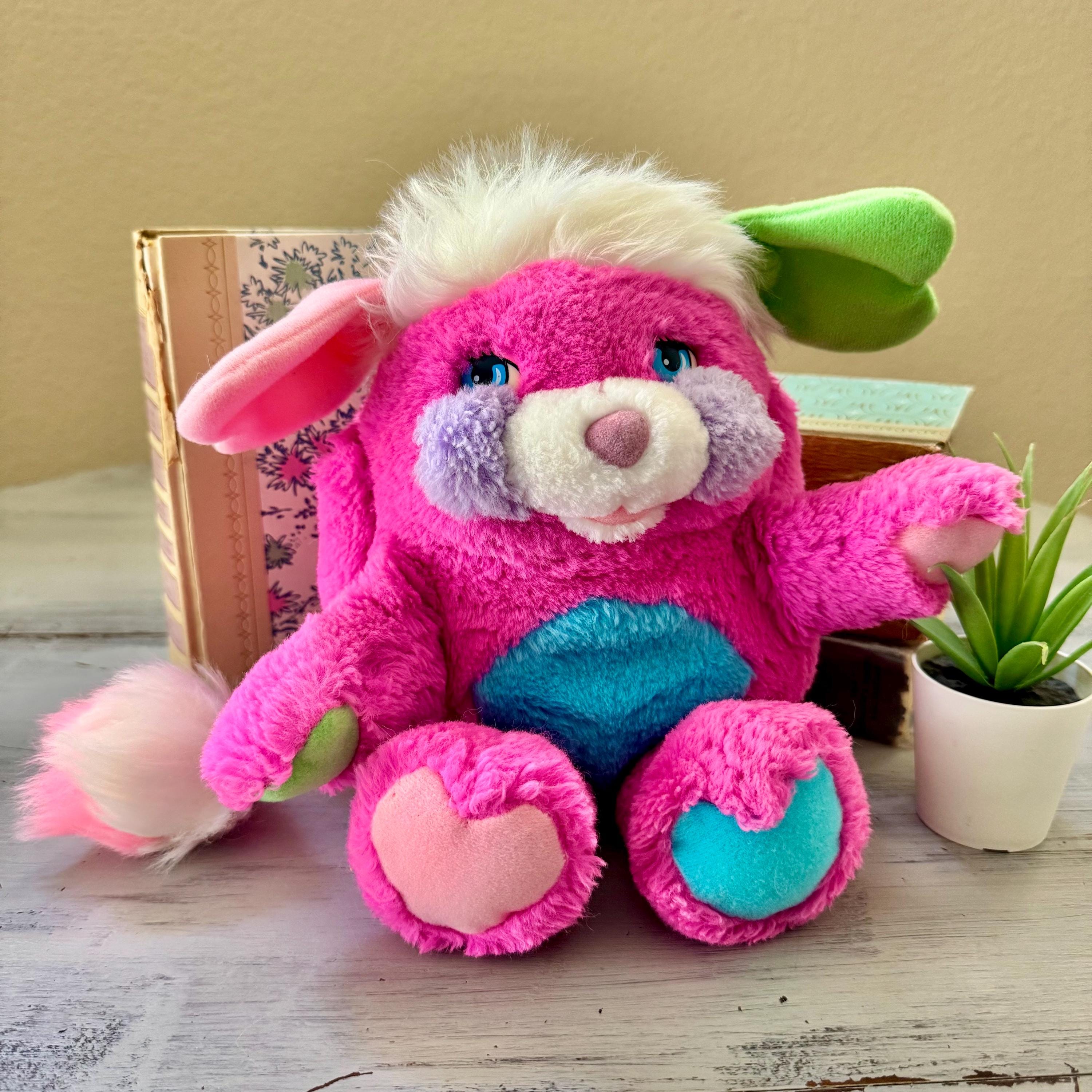 Vintage 1980's Popples Prize Popple | 80's Fuchsia Purple Pink