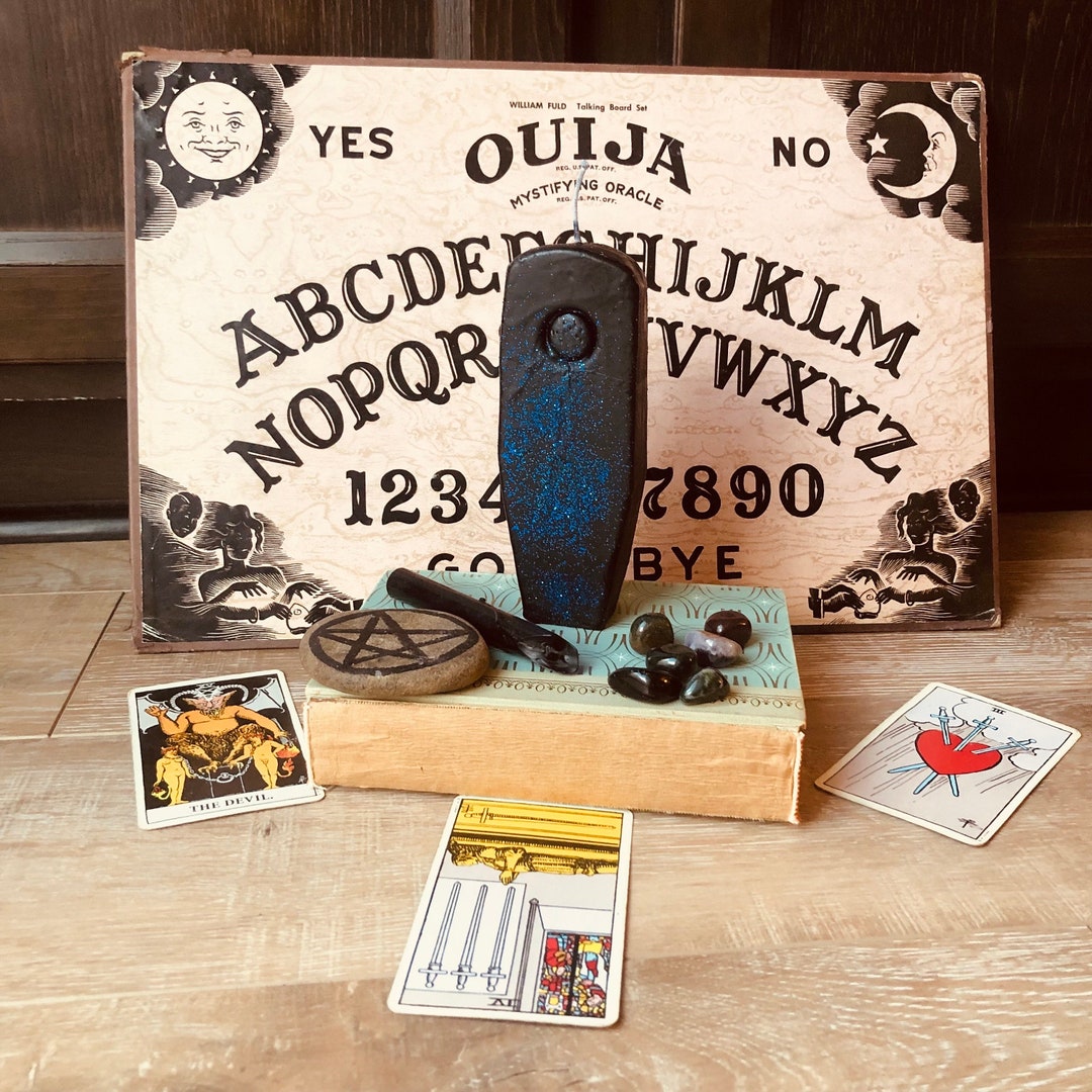 Black Coffin Spell Candle | Hexing Cursing Spell Candles Ritual Candles ...