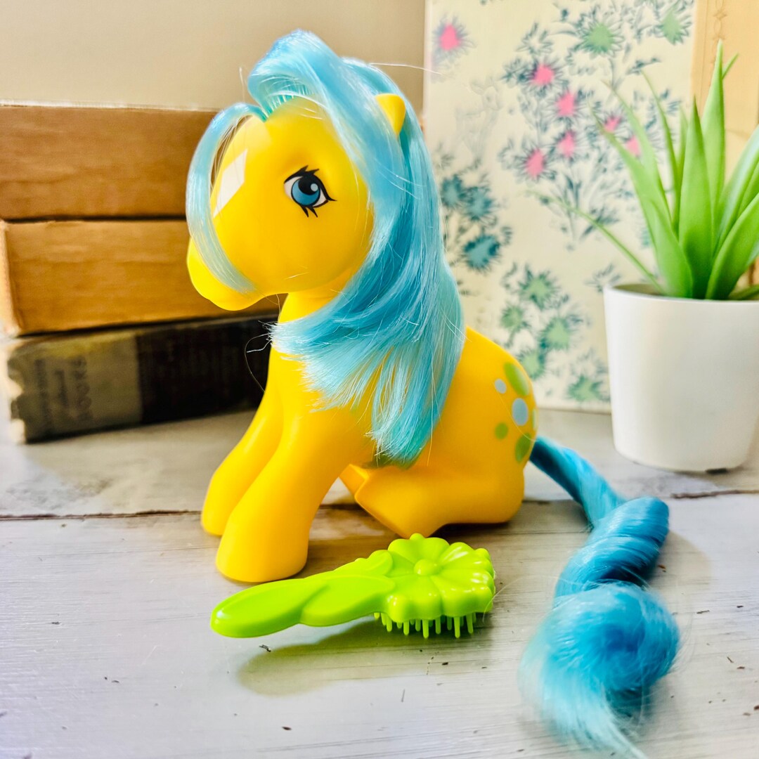 Vintage 1980's My Little Pony Bubbles Pony G1 | Retro My Little Pony ...