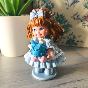 Vintage 1980&#39;s Betty Berry Mini | Cherry Merry Muffin Doll | 1980s Betty Berry Miniature Figure | Betty Berry PVC Miniature Doll