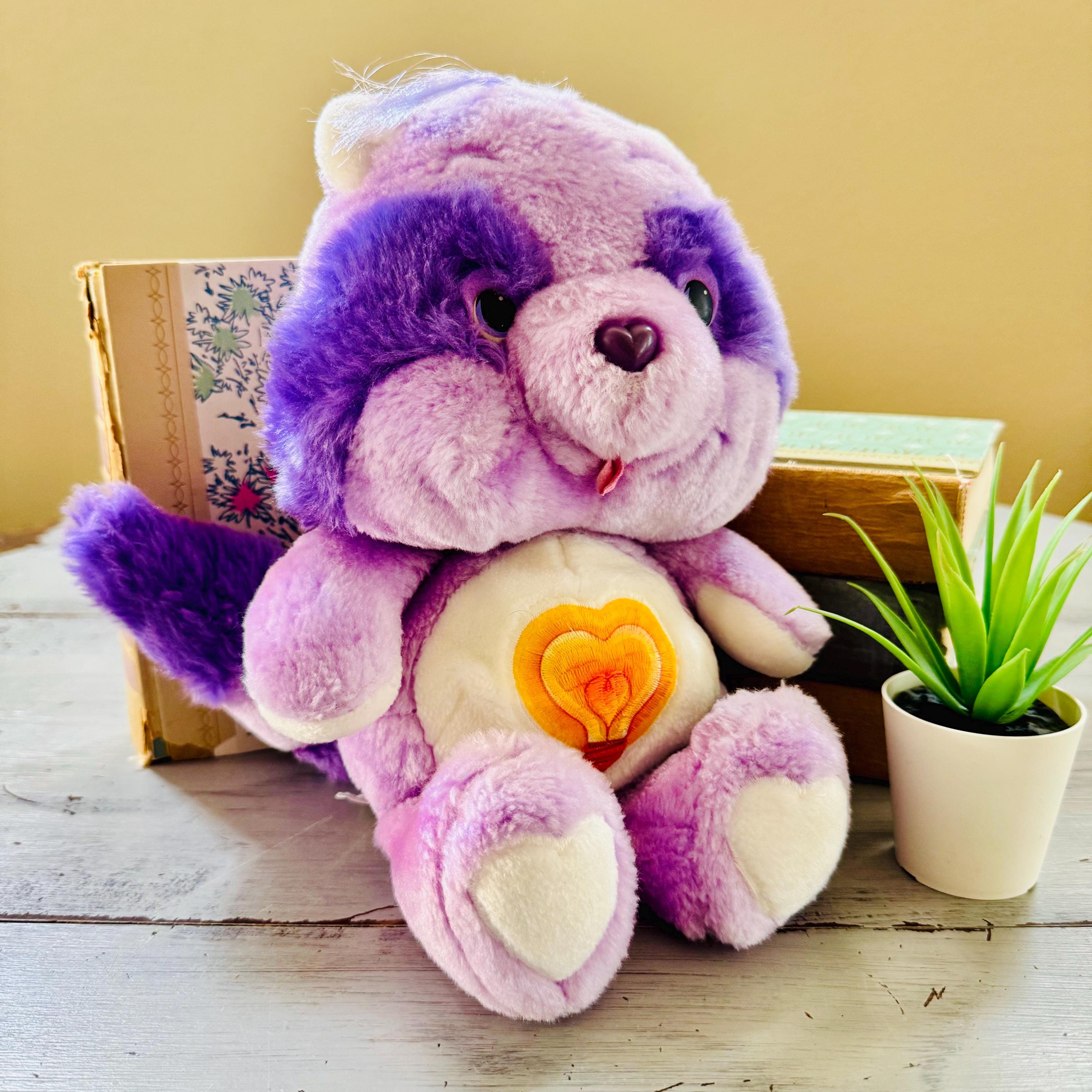 80's Purple Bear Toy New Zealand