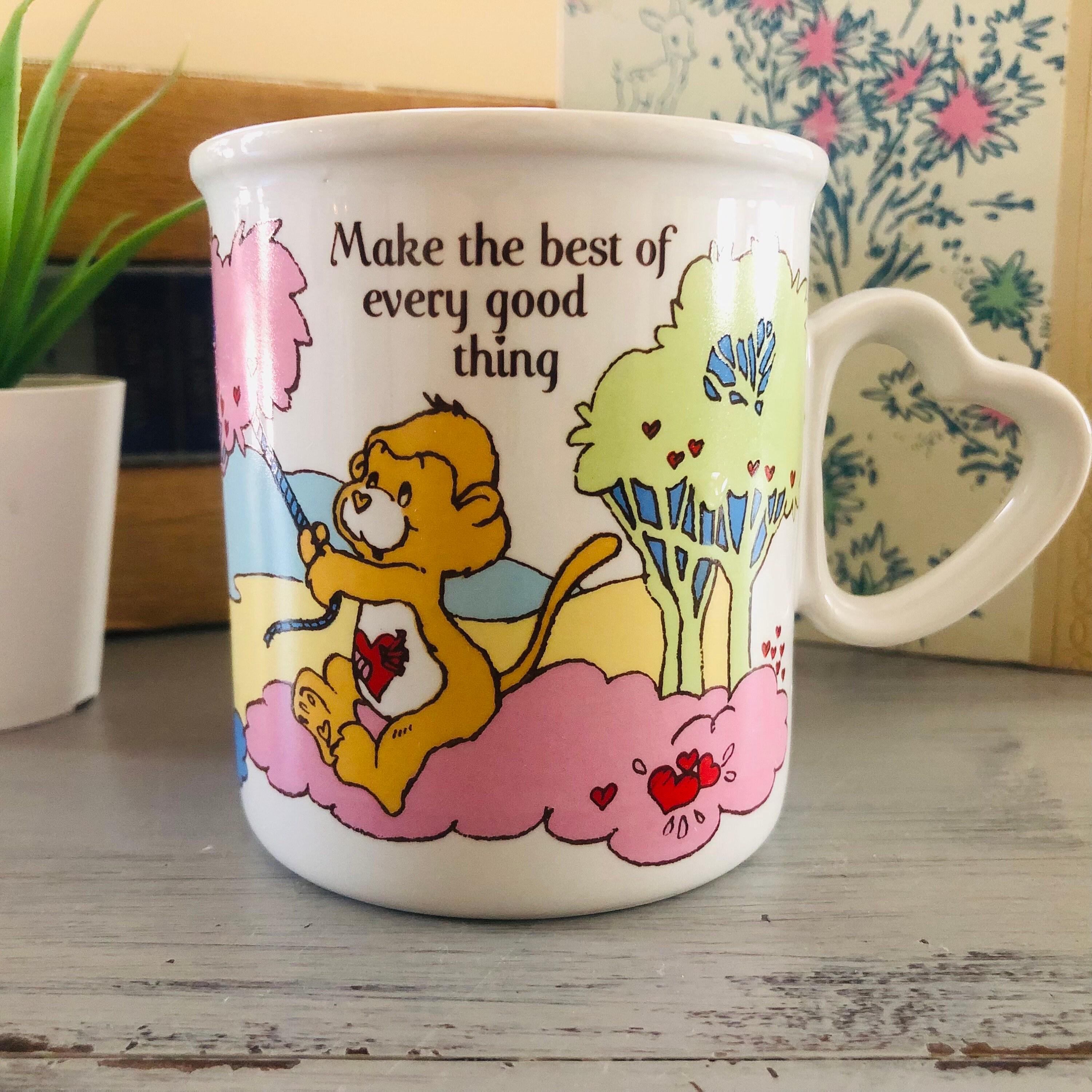 Vintage 1980's Care Bear Cousins Coffee Mug | Retro Care Bear Playful Heart  Monkey Loyal Heart Dog Mug | Vintage Care Bear Coffee Cup - Etsy
