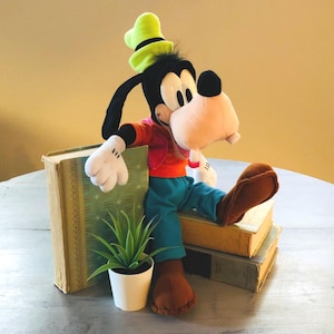 Vintage 1990&#39;s Goofy Plush | Disney Goofy Plush | Retro Mattel Goofy Dog Disney Plush | Vintage Mickey Mouse Goofy Dog Stuffed Animal