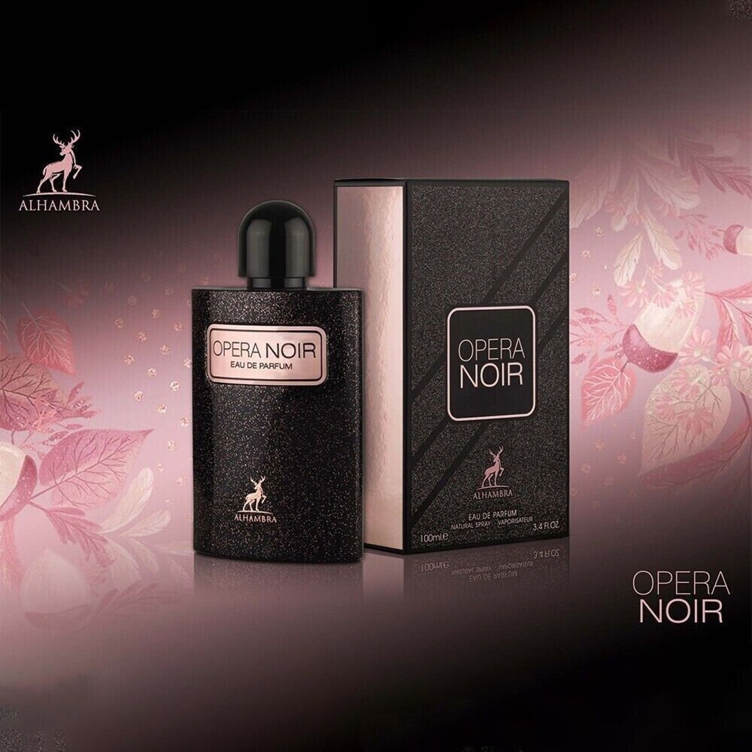 Opera Noir EDP Perfume Unisex by Maison Alhambra 100 Ml:super Amazing Rich  Niche 
