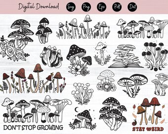 Mushroom Svg,Mystical Mushroom svg,open book floral svg,Magic mushroom svg,Boho Mushroom svg,mushroom shirt,flower book, floral mushroom svg