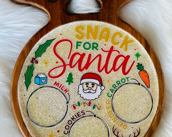 Santa Snack Tray