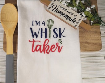 Whisk Taker Flour Sack Towel / Tea Towel
