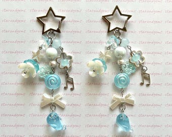 Porte-clé phoque luminescent, porte-clé en perles fait main, breloque de porte-clé, porte-clé mignon, cadeaux pour elle, porte-clé esthétique, porte-clé Kawaii