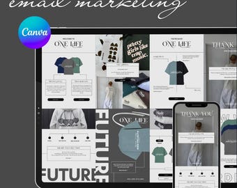 Editable Email Marketing Templates – Canva Designs for High-Converting Campaigns