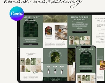 Editable Email Marketing Templates – Canva Designs for High-Converting Campaigns