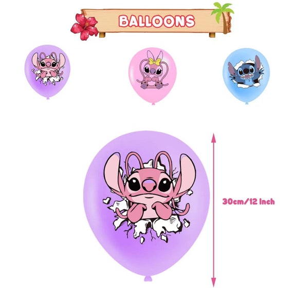 Lilo & Stitch Theme Party Supplies Kit Balloons Banner Cake