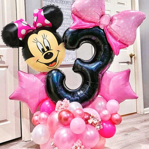 Minnie Mouse Balloons Decoration Arrangement bouquet