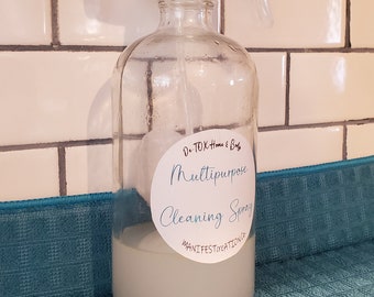 All Purpose Cleaner: Natural Toxin-free Eco-friendly [Multipurpose] Window/Mirror | Kitchen | Bathroom | Bedroom and more!