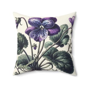 Spun Polyester Pillow, Home Decor Accent, Throw Cushion, Living Room Accessory, Square Pillow Cover