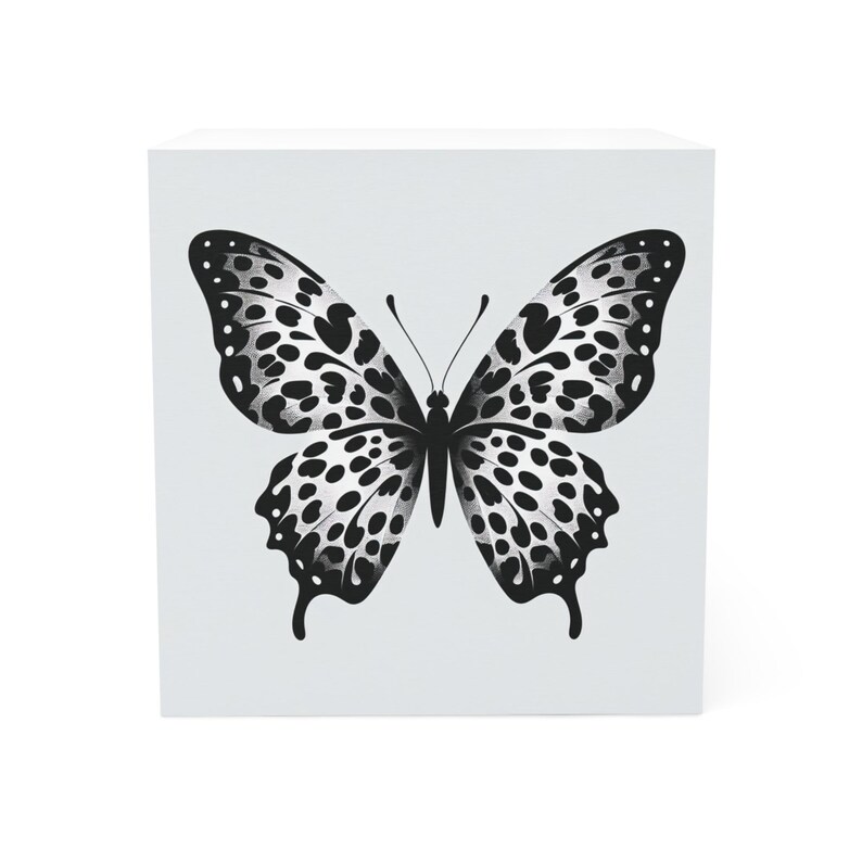Butterfly Note Cube, Desk Organizer, Home Decor, Gift for Butterfly ...