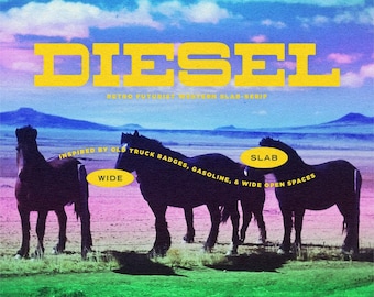 Diesel Display Font