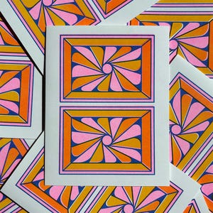 Riso Greeting Card | A2 Risograph Greeting Card
