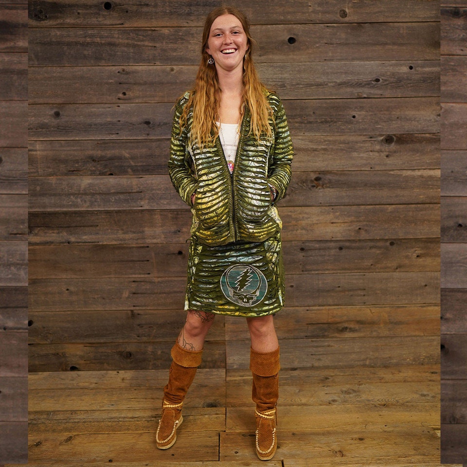 BLOW AWAY JACKET Boho Hippie Grateful Dead Tie Dye & Steal