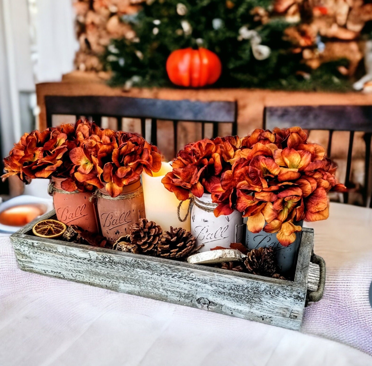 Farmhouse Table Accent Pieces/ Farmhouse Home Decor/ Farmhouse Etsy