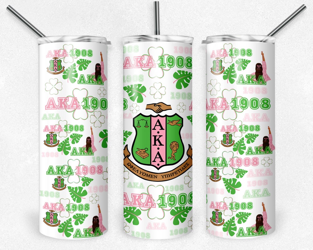 AKA Tumbler Mug, Sorority Mug, Coffee Tumbler, Gift for Her, Birthday
