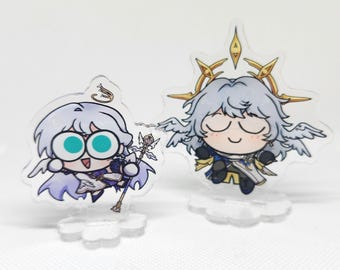 Sunday and Robin Acrylic Standee - Honkai Star Rail