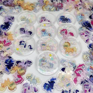 Mlp Container MLP My Little Pony Shaker Coin Charms - Etsy
