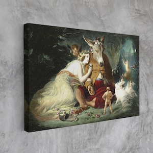 A Midsummer Night's Dream Canvas, Framed A Midsummer Night's Dream Art