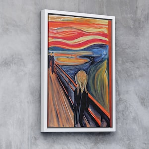 Edvard Munch - The Scream (1893) , Reproduction of a Classic Edvard Munch Painting