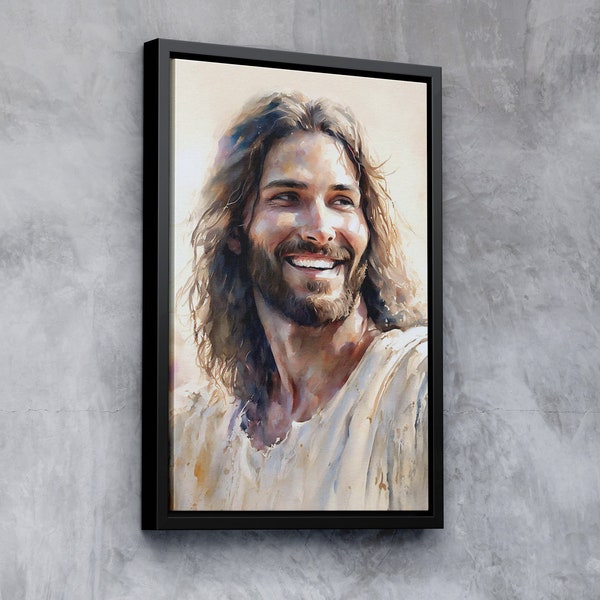 Jesus Laughing Print - Etsy
