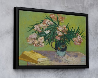 Oleanders by Vincent Van Gogh, Famous Painting, Museum Prints