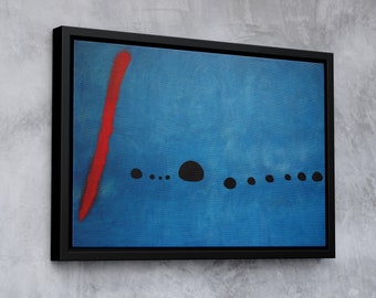 ジョアン・ミロ展ポスター - L'etoile bleu - 青い星 - シュル